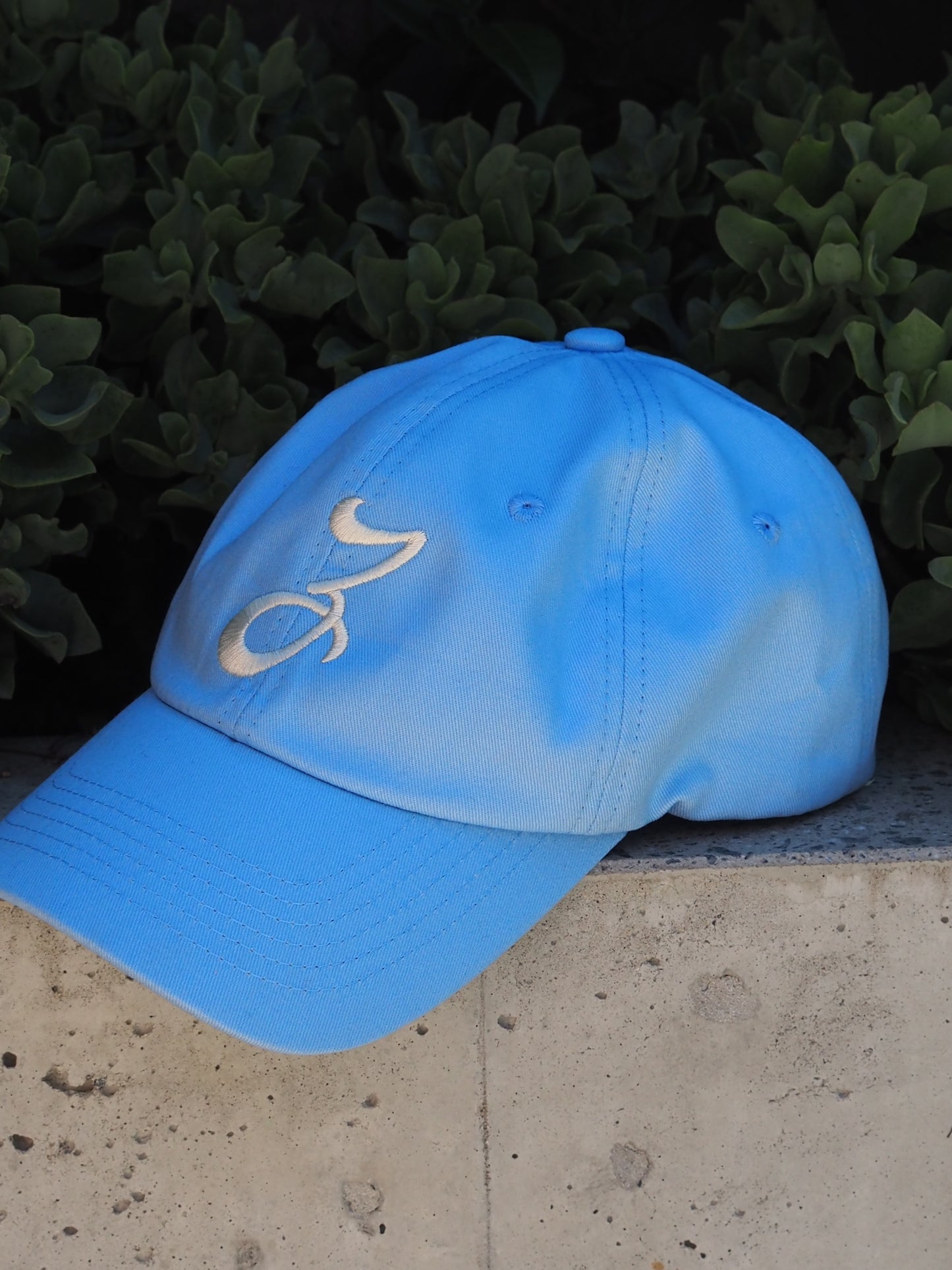 The Calligraphy Cap - Sky Blue