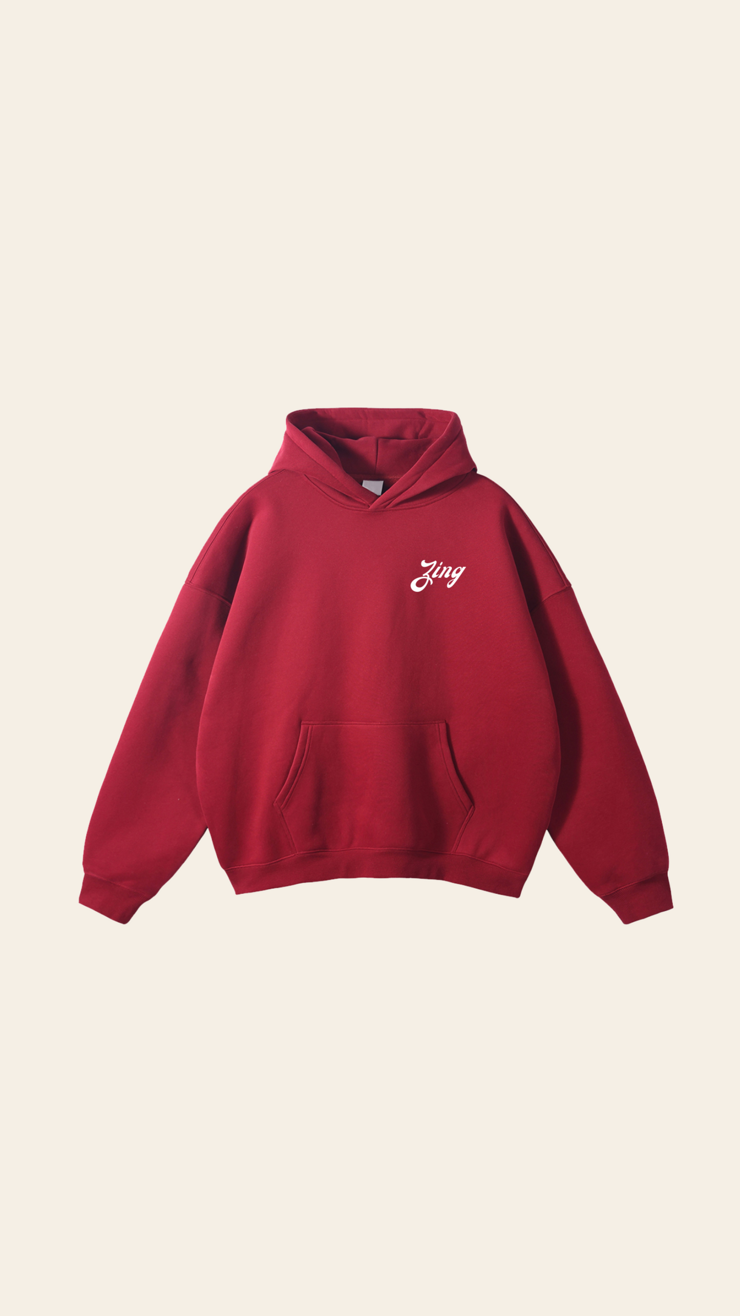 Zing Hoodie - Maroon