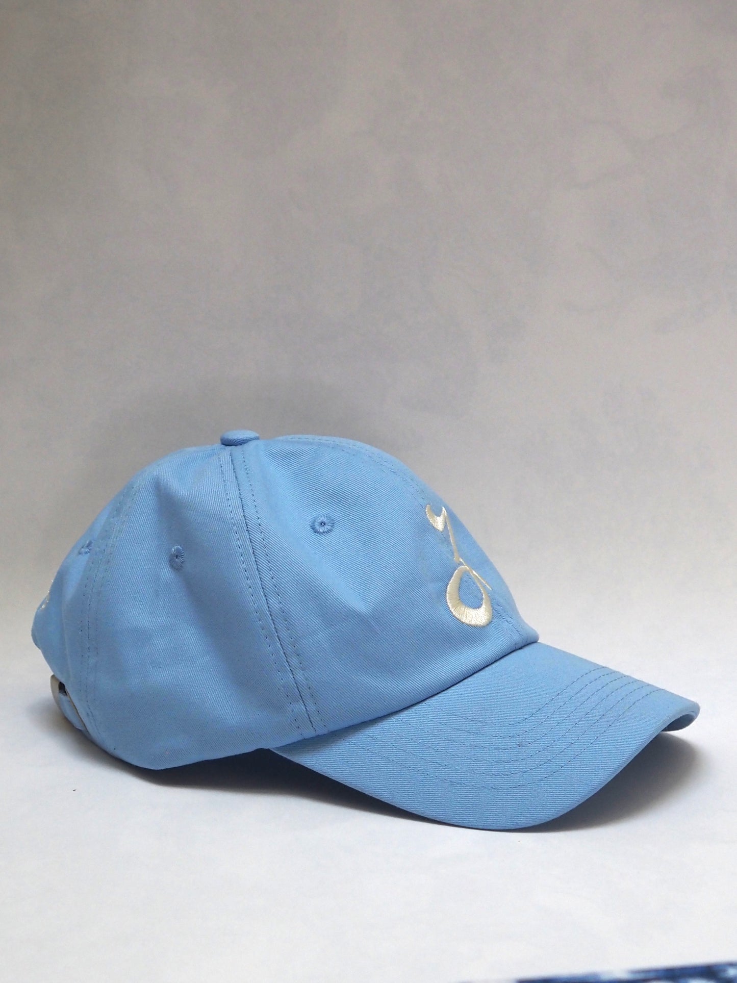 The Calligraphy Cap - Sky Blue