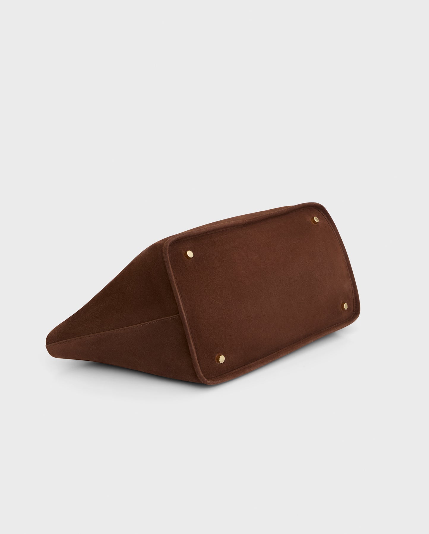 EastWest Bag - Brown Leather Suede