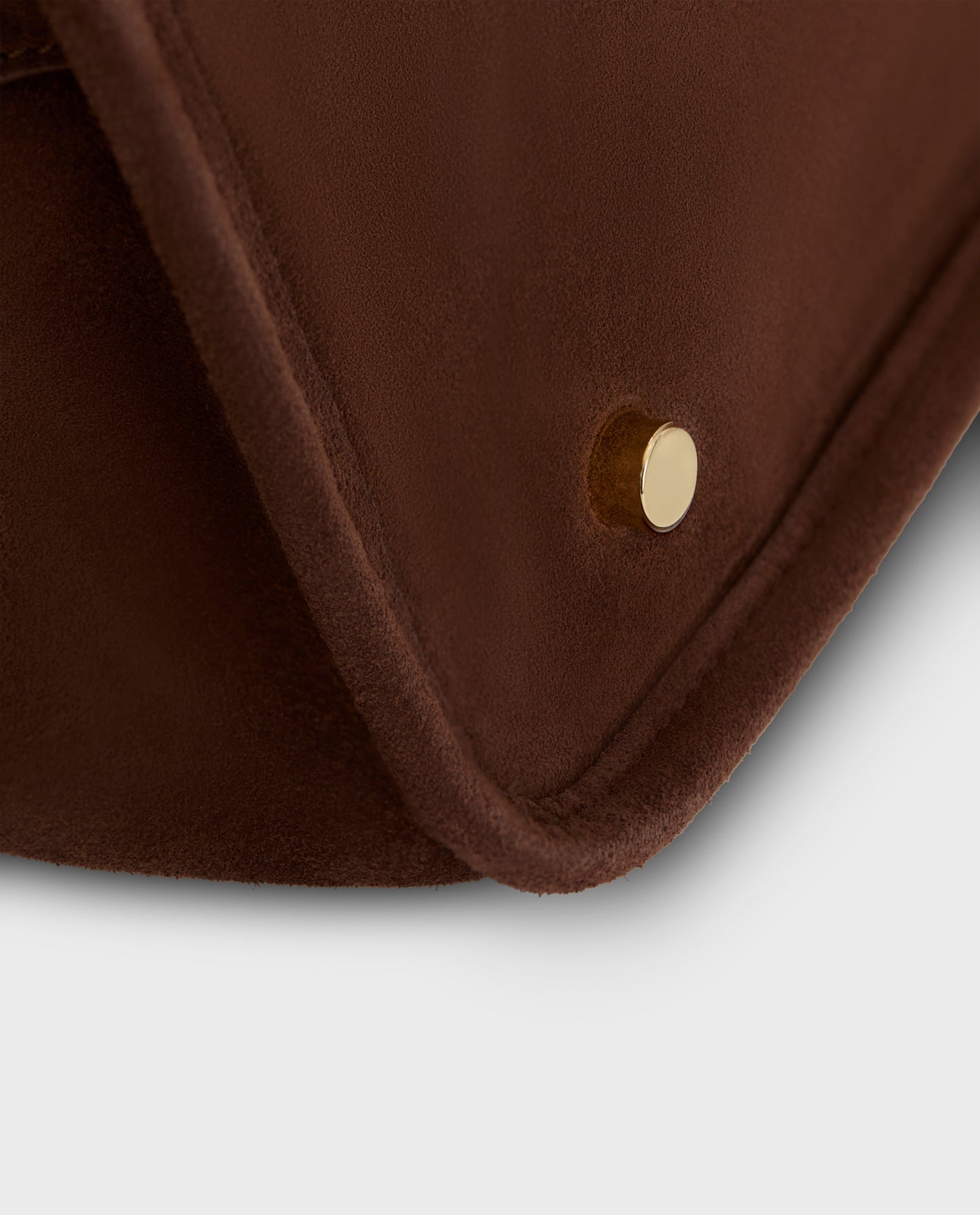 EastWest Bag - Brown Leather Suede
