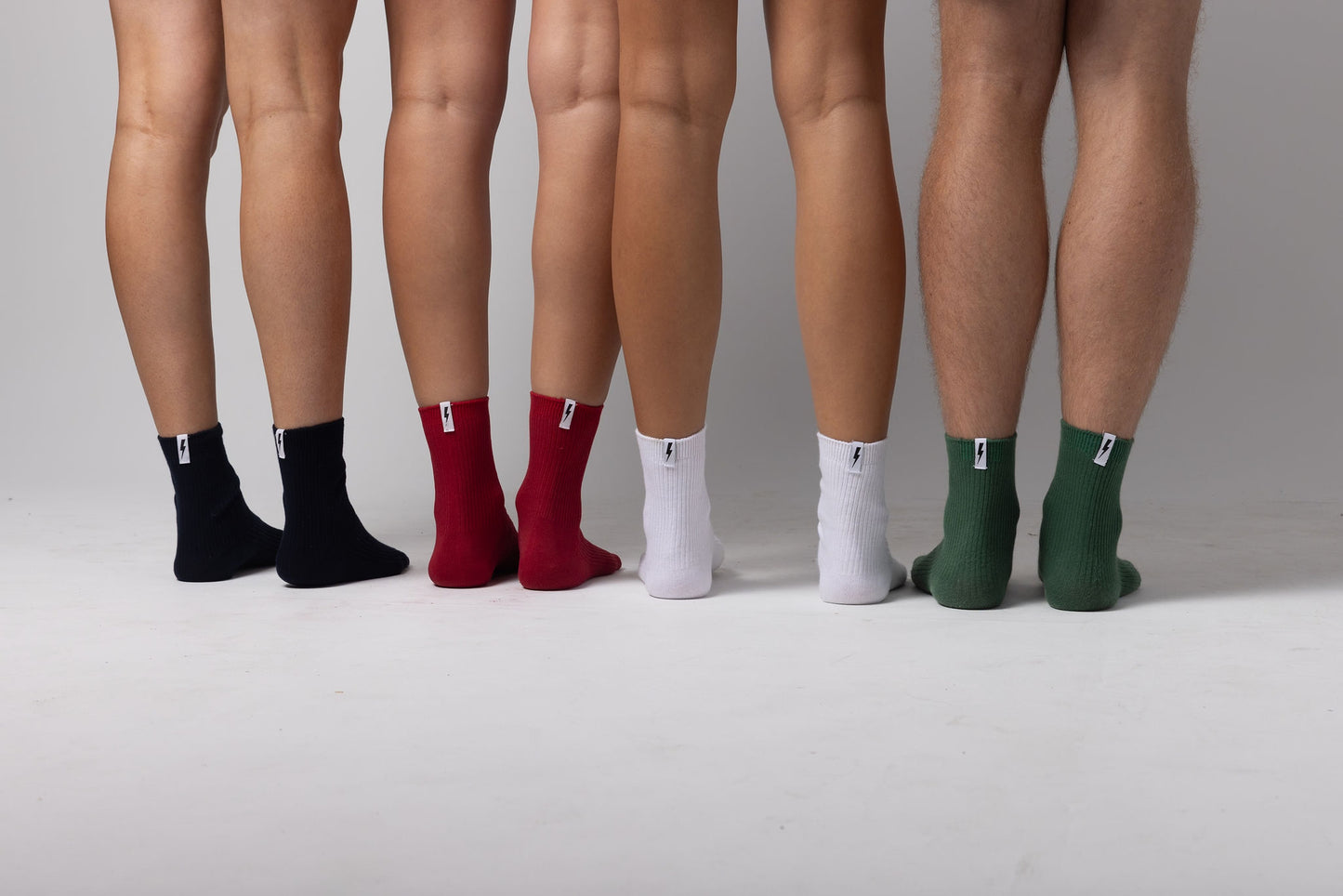 Zing Cotton Socks - White