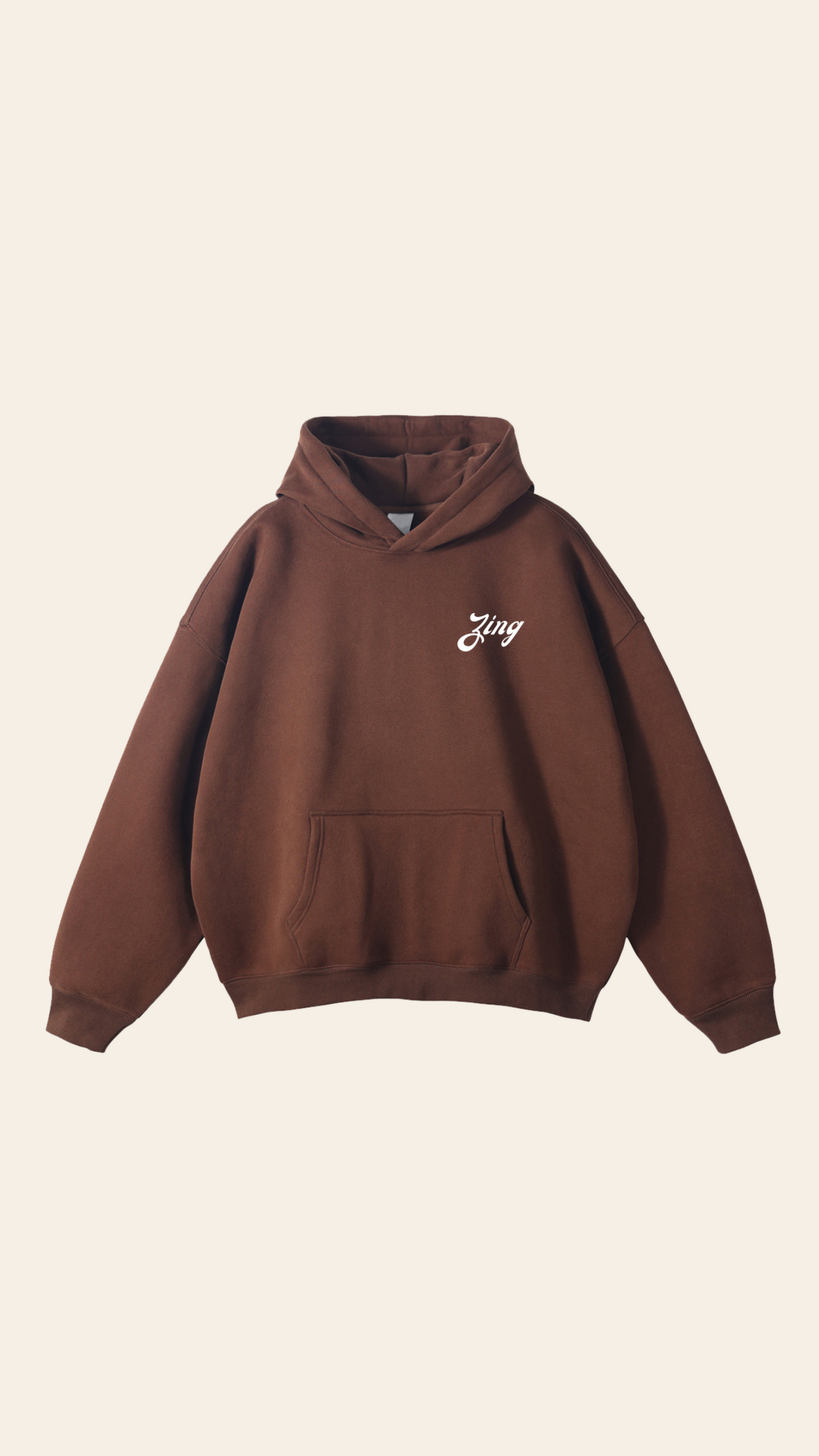Zing Hoodie - Teddy Brown