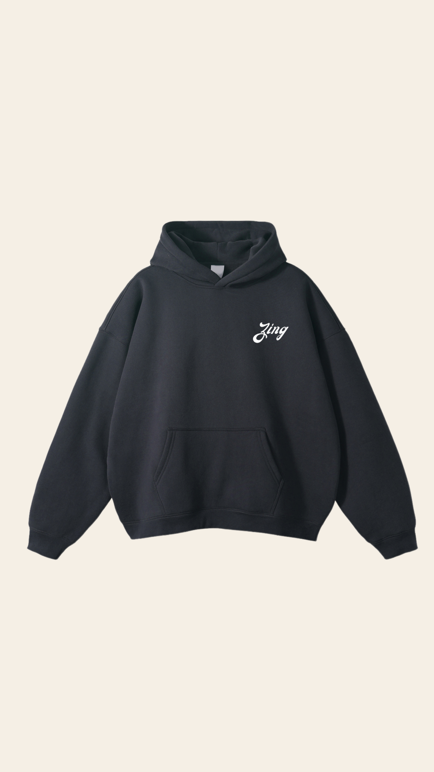 Zing Hoodie - Charcoal