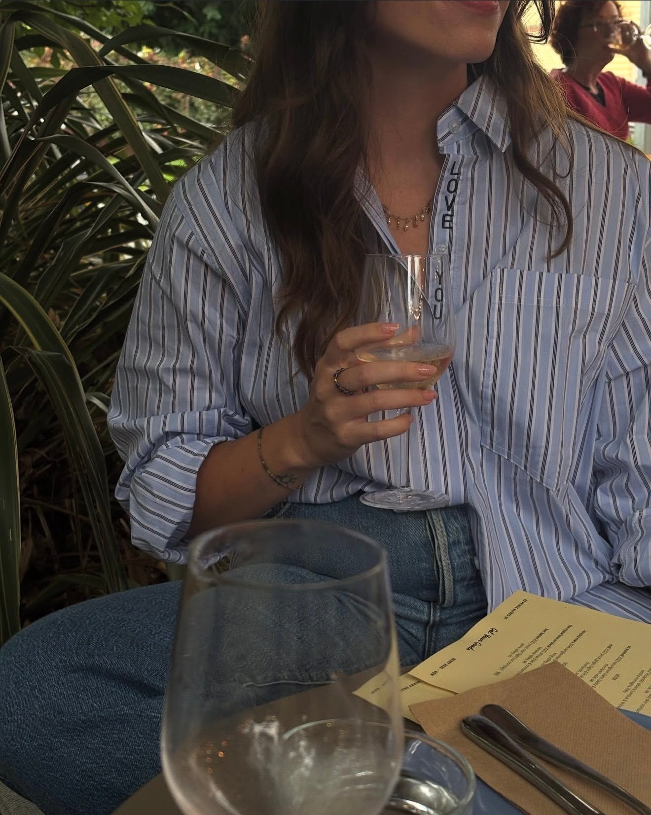 Love You Shirt - Blue