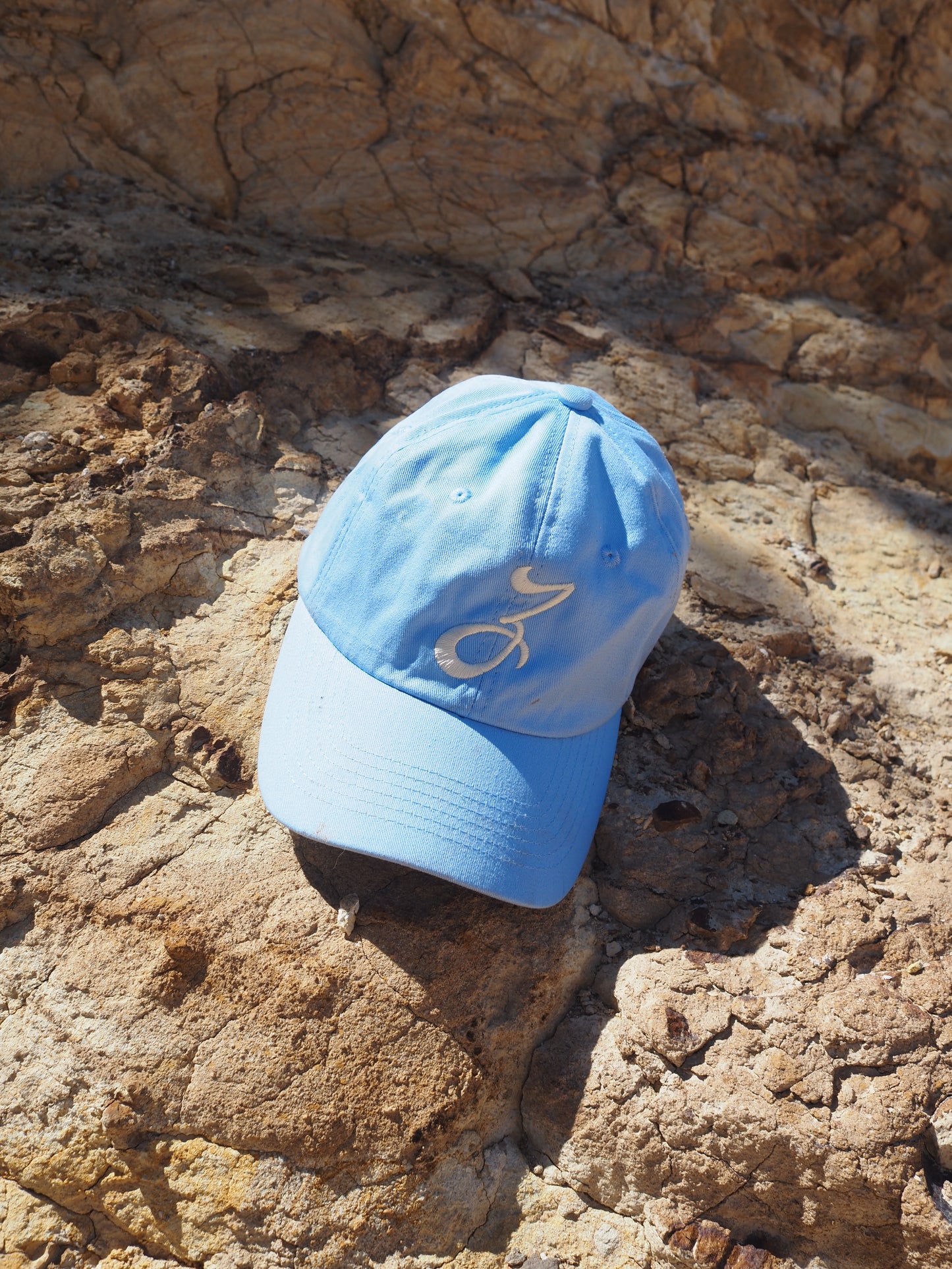 The Calligraphy Cap - Sky Blue