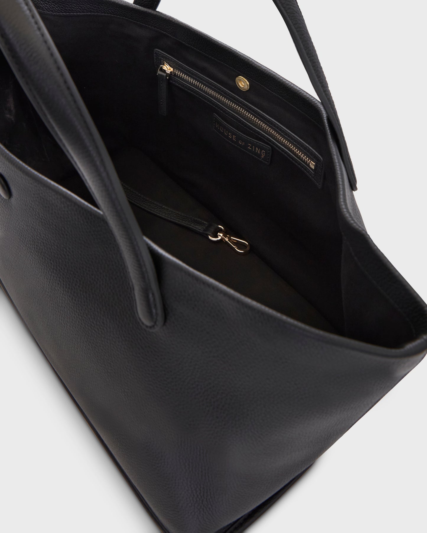 EastWest Bag -    Black Calf Leather