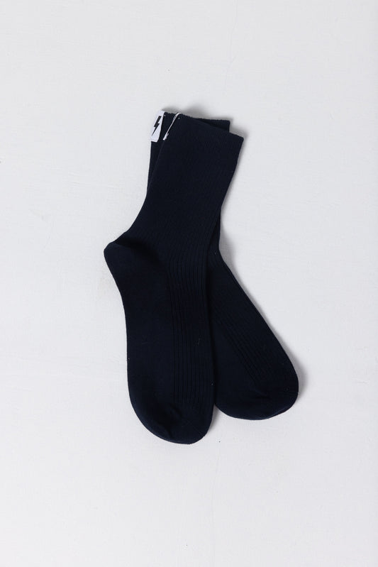 Zing Cotton Socks - Navy