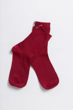 Load image into Gallery viewer, Zing Cotton Socks - Red
