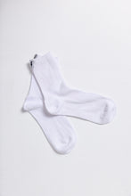 Load image into Gallery viewer, Zing Cotton Socks - White
