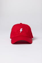 Load image into Gallery viewer, Lightning Bolt Cap - Red
