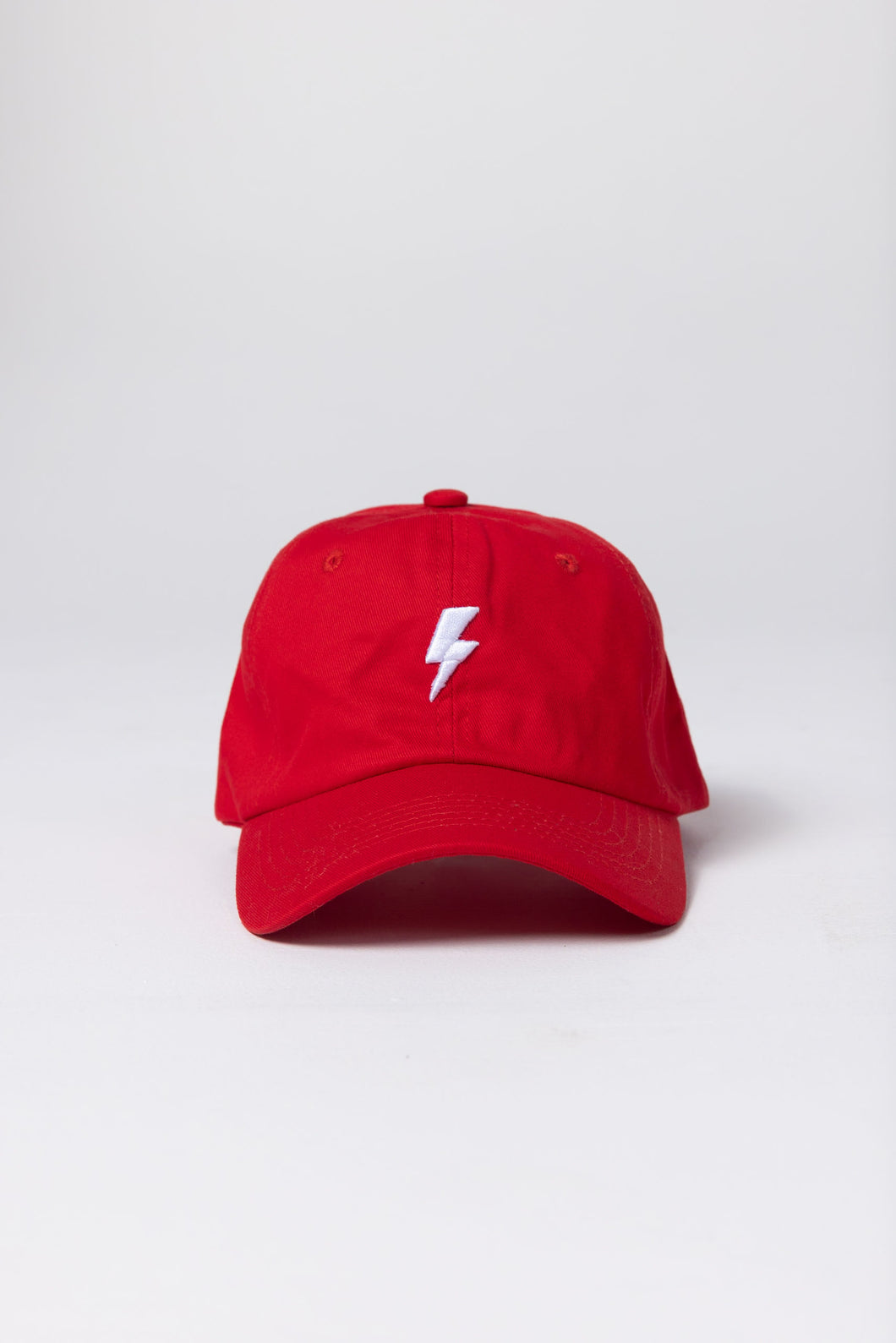 Lightning Bolt Cap - Red
