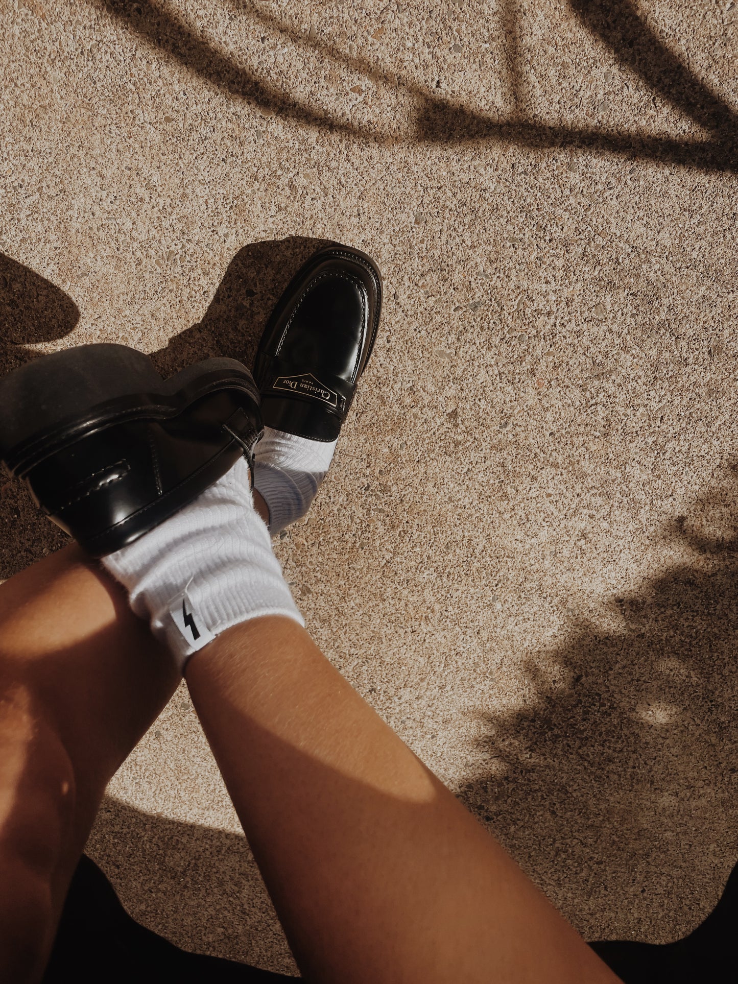 Zing Cotton Socks - White