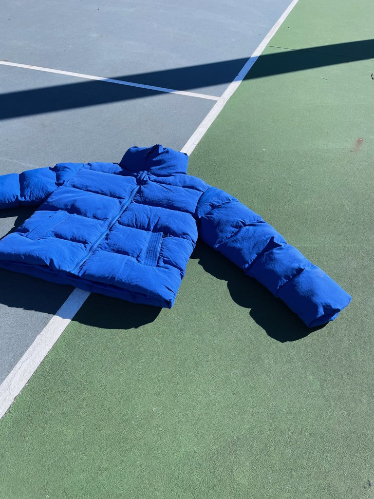 Puffer Jacket - Electric Blue