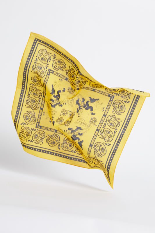 House Of Zing Bandana - Yellow
