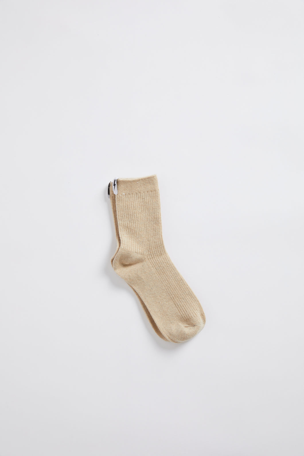 Chunky Knit Merino Wool Socks - Oatmeal