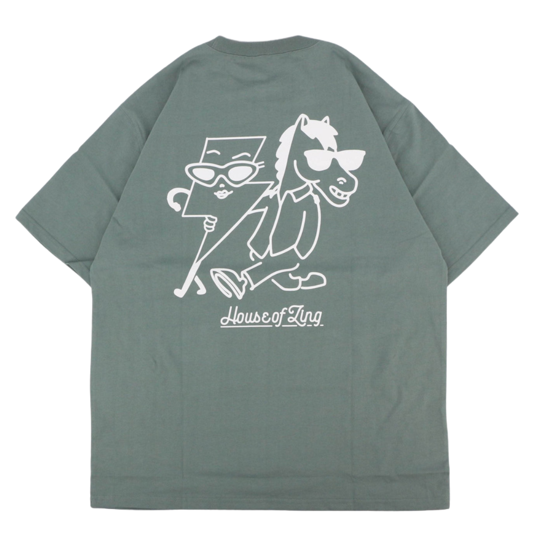 House Of Zing T-Shirt - Sage