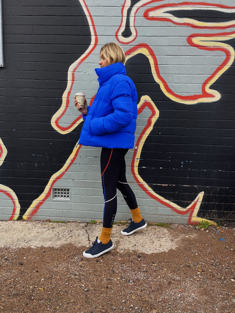 Puffer Jacket - Electric Blue