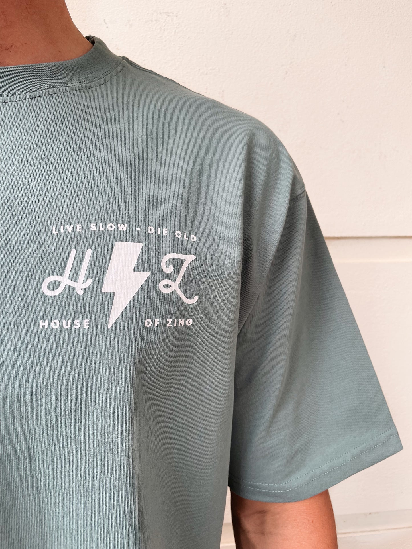 House Of Zing T-Shirt - Sage